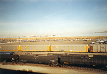 Amtrack ride to Suisun Bay Reserve Fleet